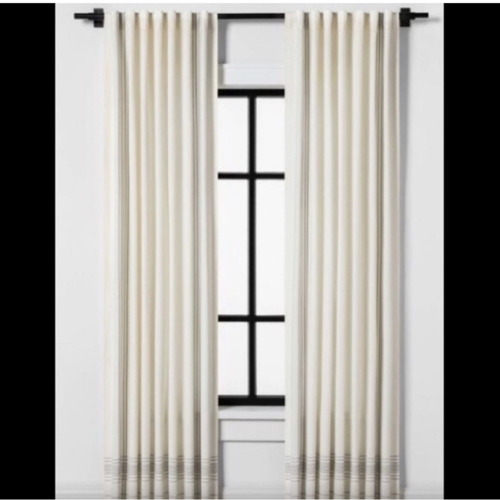Hearth & Hand Cream Drapes